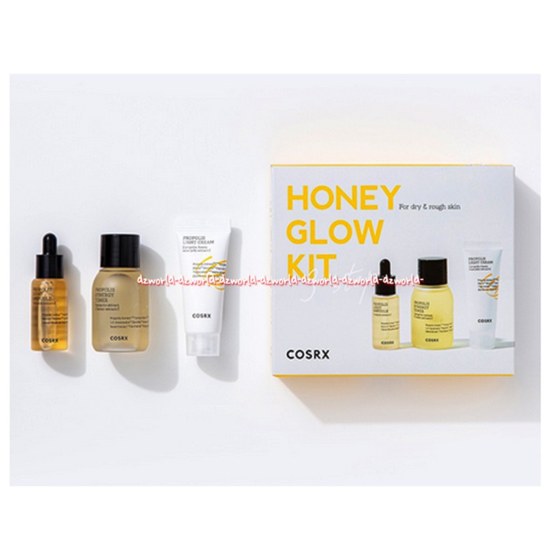 Cosrx Honey Glow Kit For Dry Rough Skin Kosmetik Untuk Kulit Glowing Glow Dari Korea