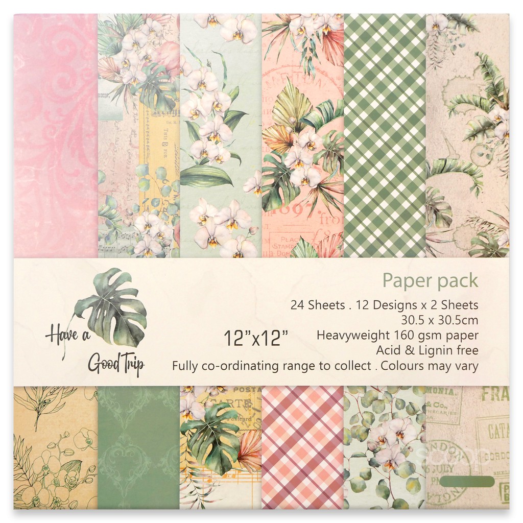 

Scoop SCRAPBOOK PAPER 30.5x30.5cm Flower 53090301