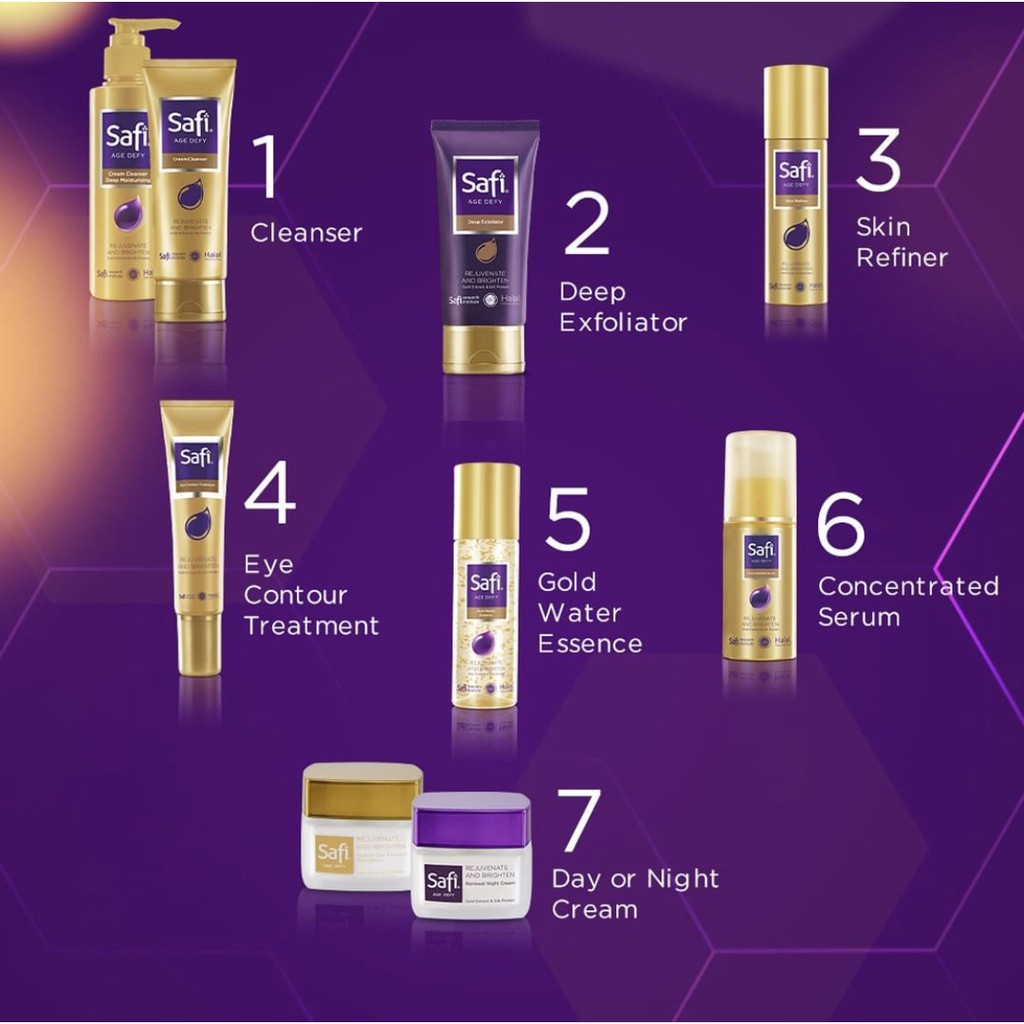 SAFI age defy gold/anti aging series