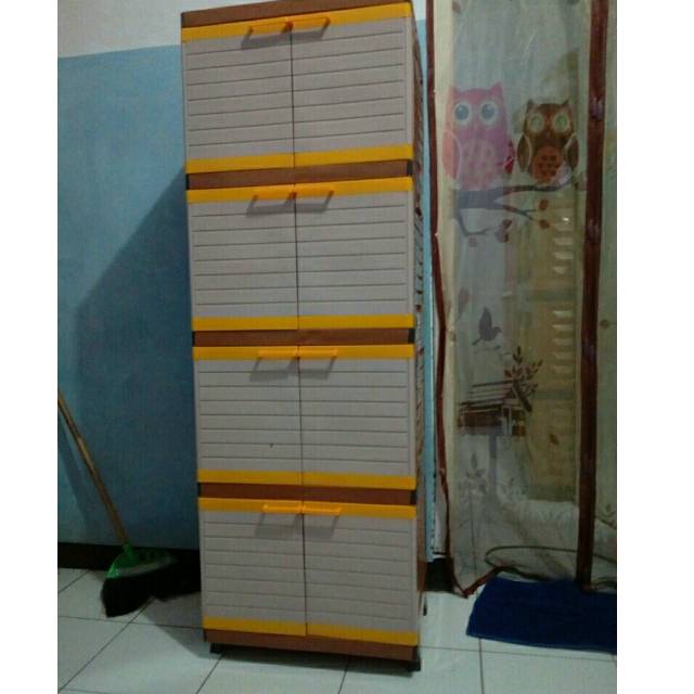 Lemari plastik mini club 4 susun WSP Shopee Indonesia Lemari plastik mini club 4 susun WSP Shopee Indonesia