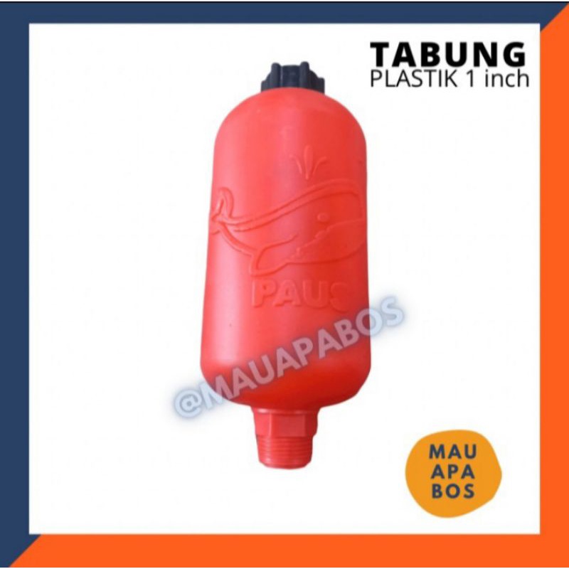 Tabung Plastik Pompa Air 2 Lubang Tebal