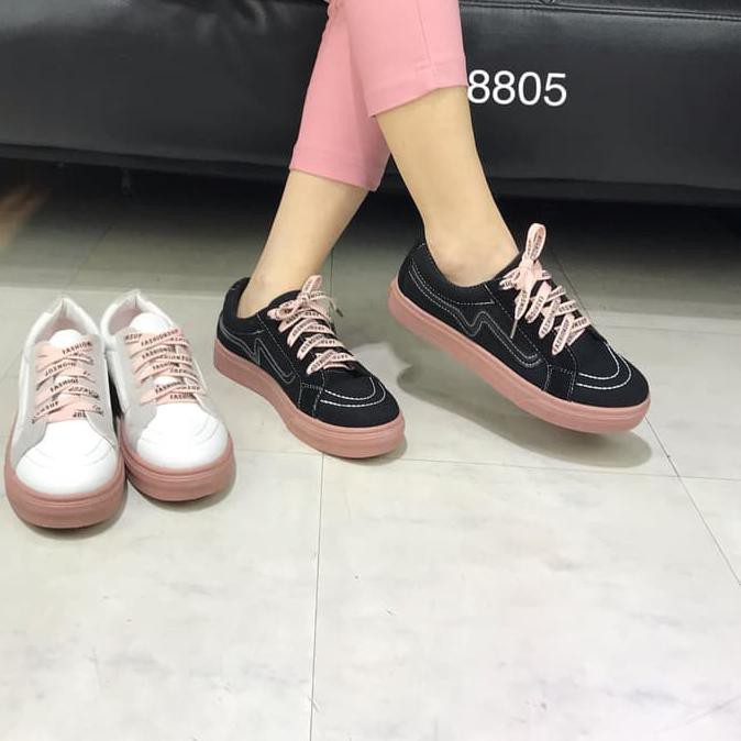 Barang Berkualitas SEPATU WANITA SNEAKERS 8805 3CM IMPORT STOK TERBATAS