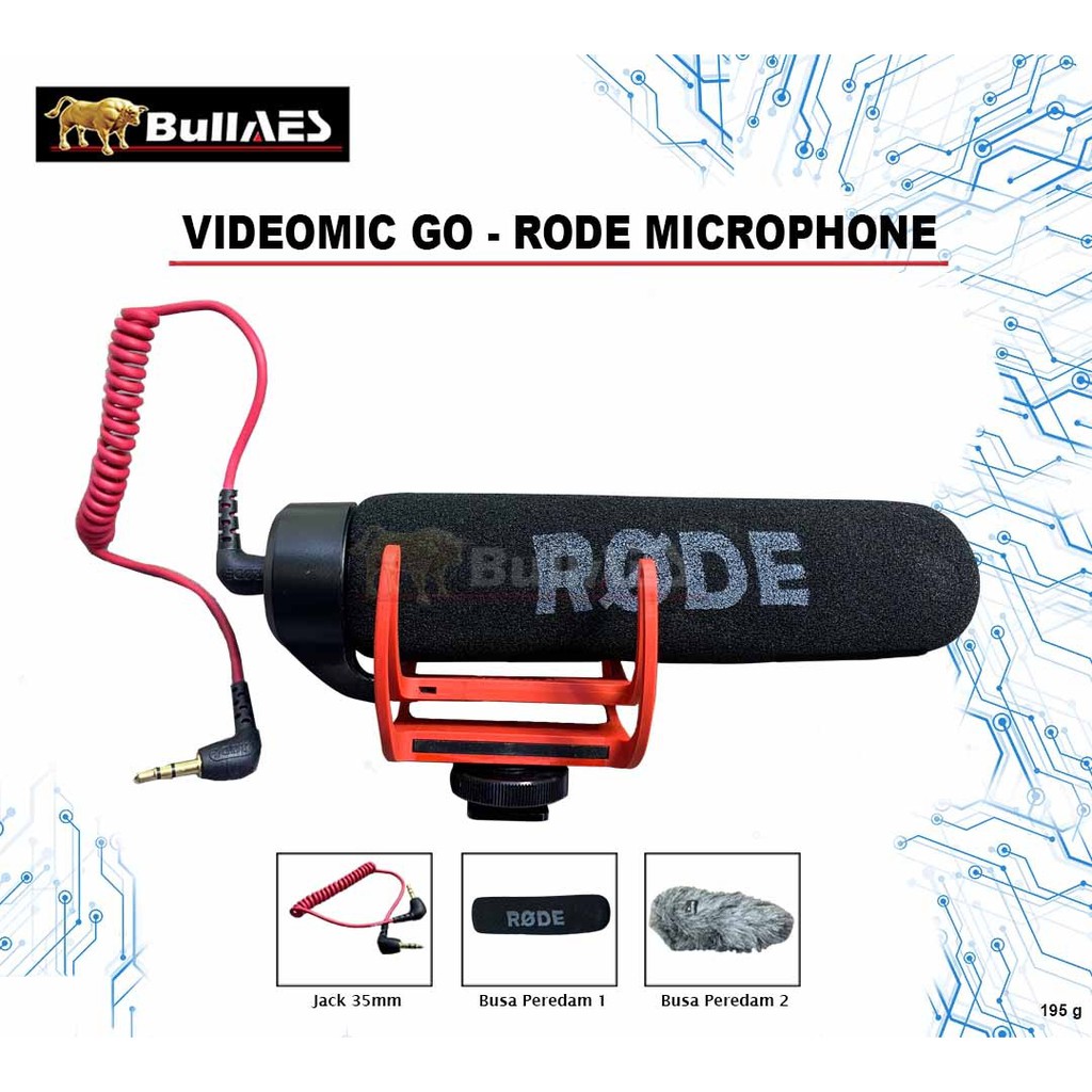 Mic RODE VideoMic Microphone RODE Video Mic VideoMic Untuk Kamera