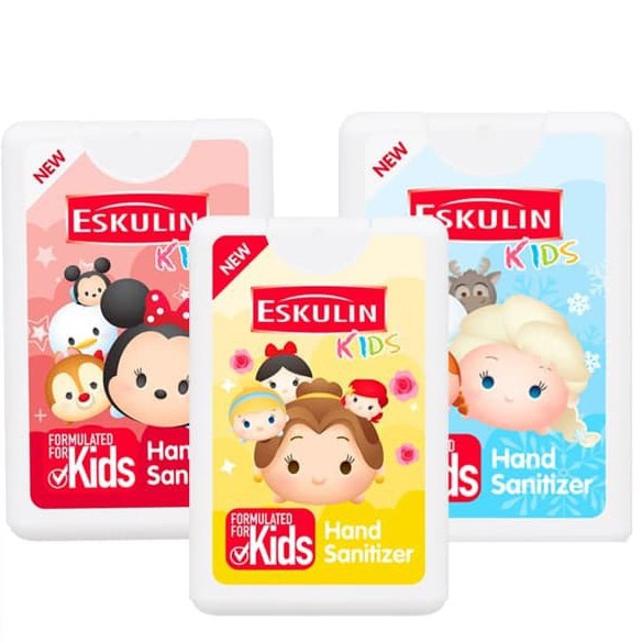 Eskulin Kids Hand Sanitizer 18ml Pembersih Tangan Kesehatan TsumTsum