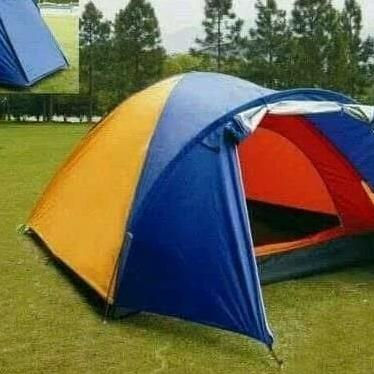 [DIJUAL] TENDA CAMPING DOME HYU DOUBLE LAYER PE - 106 KAPASITAS 3 /4 RFED5454EFF