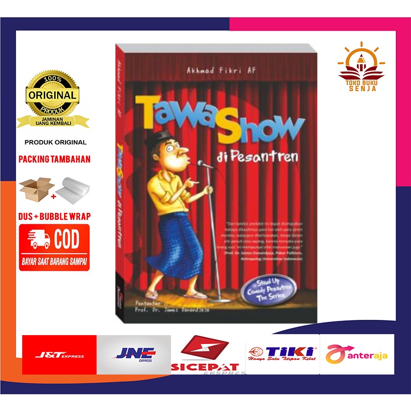 Buku Komik Tawa show di Pesantren Stand Up Comedy Pesantren The Series