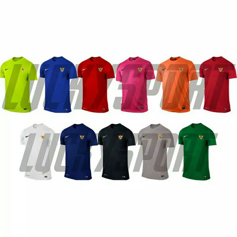 KAOS BOLA JERSeY TIMNAS GARUDA - baju olahraga futsal gym fitnes