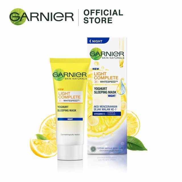 Garnier light complete serum cream