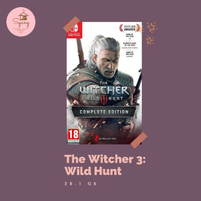 The Witcher 3 Wild Hunt Complete Edition Nintendo Switch