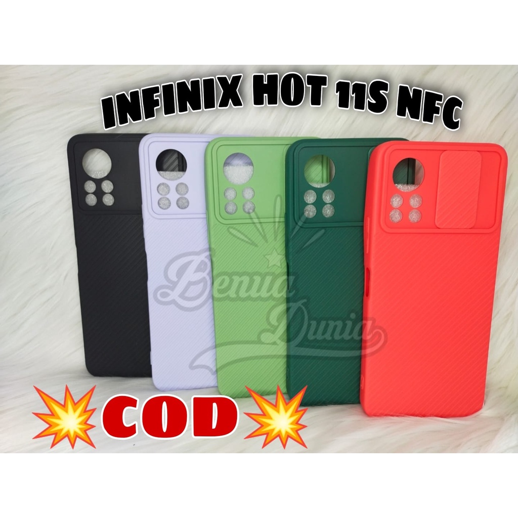 SOFTCASE SLIDE INFINIX SMART 6 // SOFTCASE SLIDE SLEDING PELINDUNG KAMERA KAMERA INFINIX SMART 6 - BD