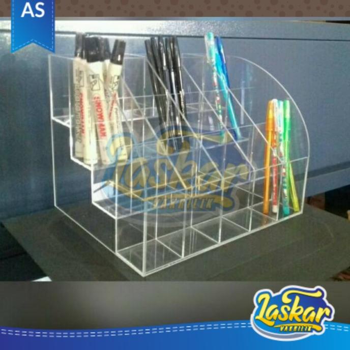 

Office & Stationery | Document Organizer | Display Tempat Pulpen Acrylic/Alat Tulis Acrylic/Rak Multifungsi | Best Seller