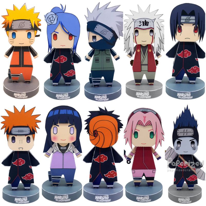 5 Easy Naruto Papercraft Kubesinsanity - vrogue.co