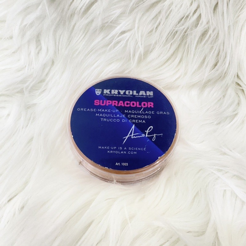 [CUCI GUDANG] Kryolan Supracolor Foundation (Nomor 3W)