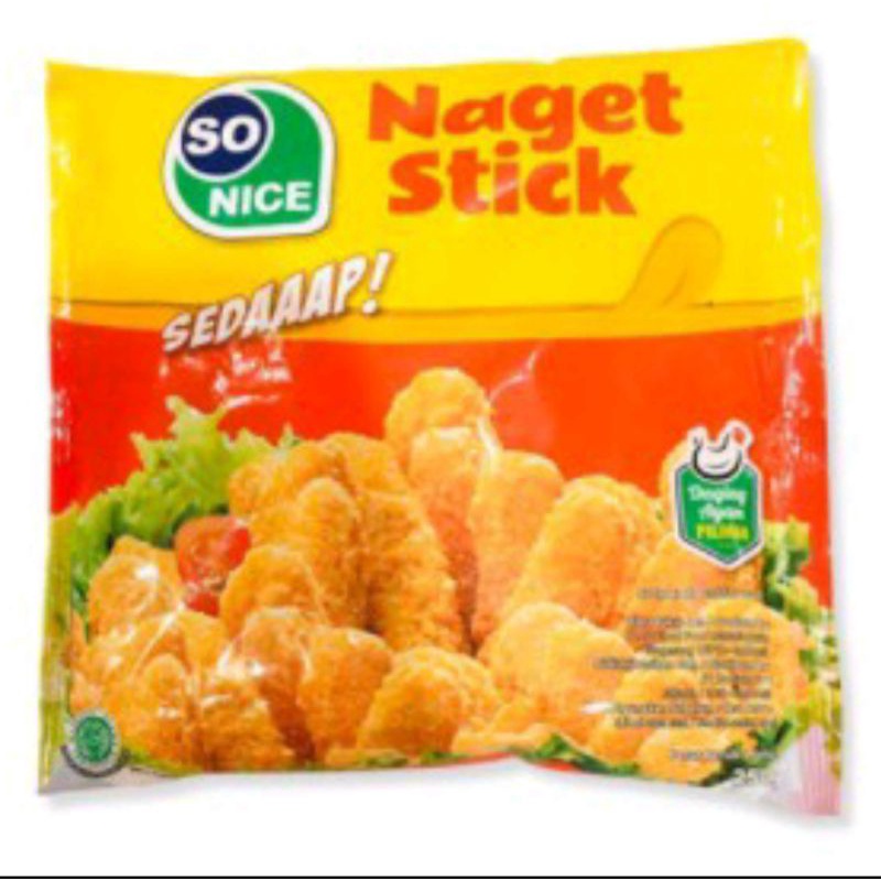 

SO NICE NAGET STIK 250 GR