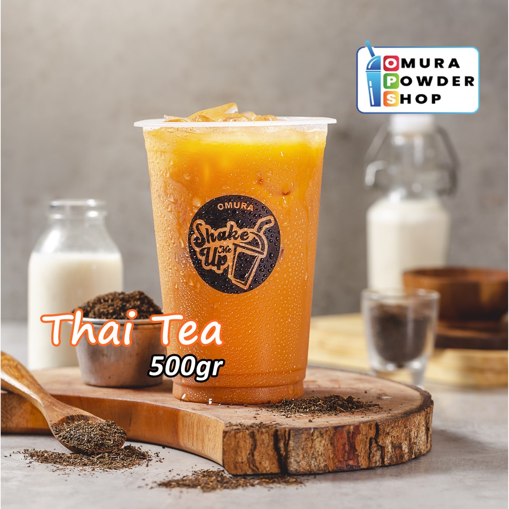 

Omura Shake Bubuk Minuman Premium Plain Rasa Thai Tea 500 Gr