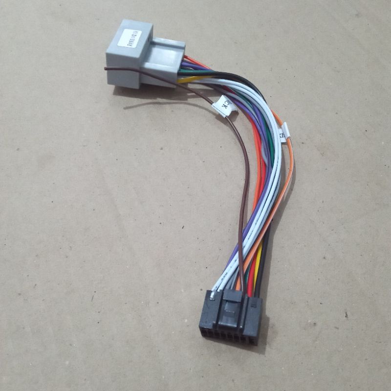 Soket headunit android DHD 7001 PNP honda Freed plug n play