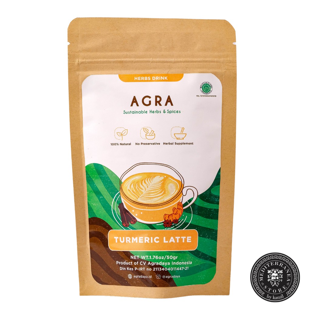 

Agradaya Turmeric Latte 50gr