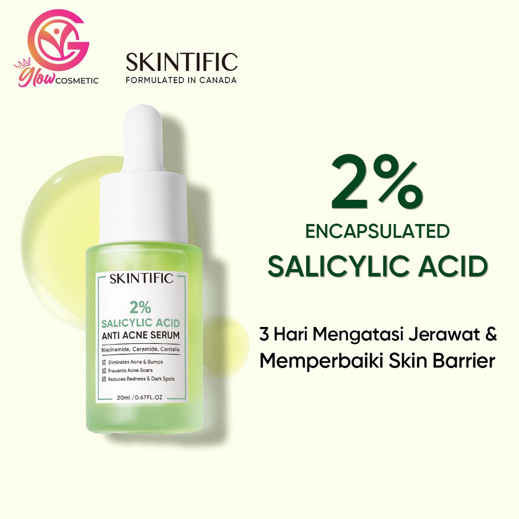 SKINTIFIC 2% SALICYLIC ACID ANTI ACNE SERUM 20ML/N017075