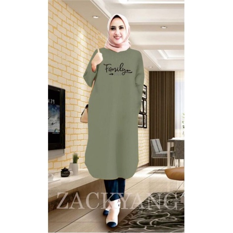 KAOS TUNIK WANITA BABYTERRY/FASHION TUNIK/ATASAN TUNIK WANITA /KAOS TUNIK WANITA TERBARU