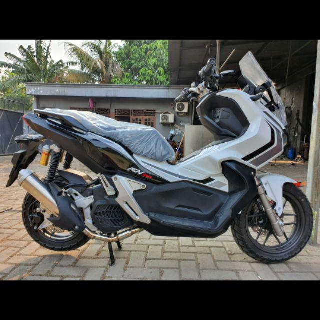 KNALPOT TSUKIGI DAENG DV FULL STAINLESS VARIO150 PCX NEW AEROX155 NMAX OLD, NEW 2020 ADV PCX160 2021-Adv150