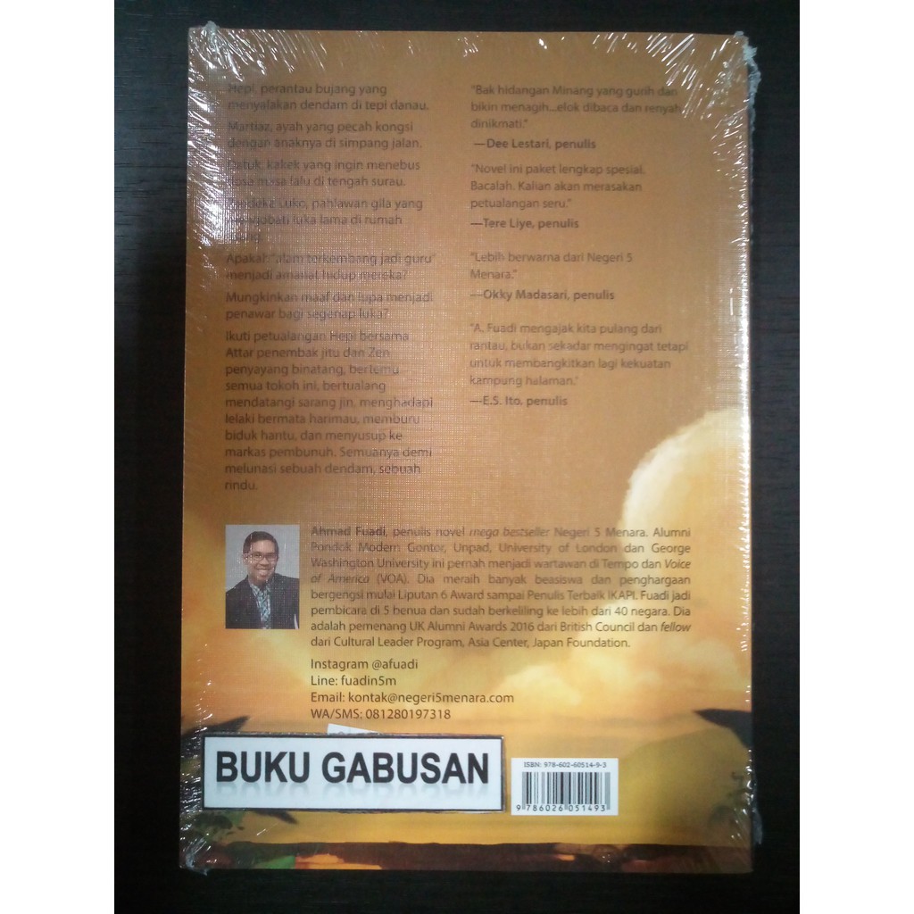 Ready Stock Buku Anak Rantau A Fuadi Rz Shopee Indonesia