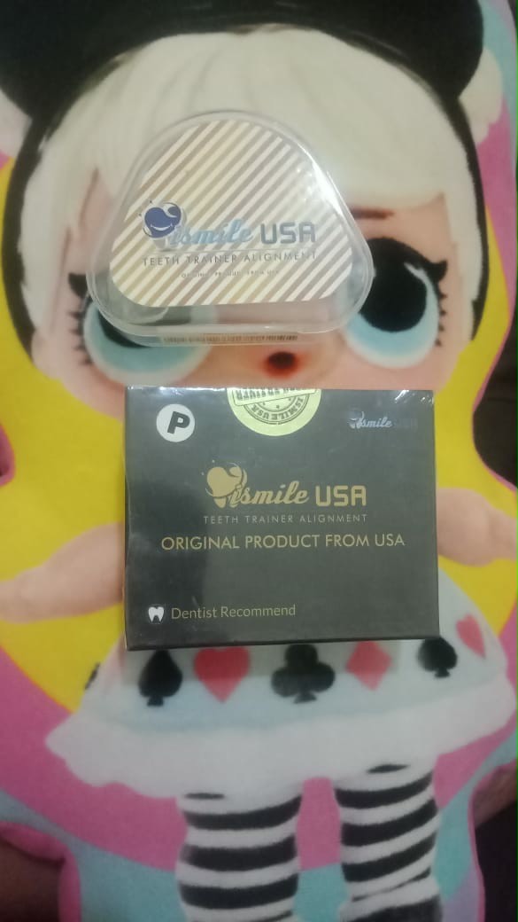 Ismileusa Perapih Gigi Transparan / Biru