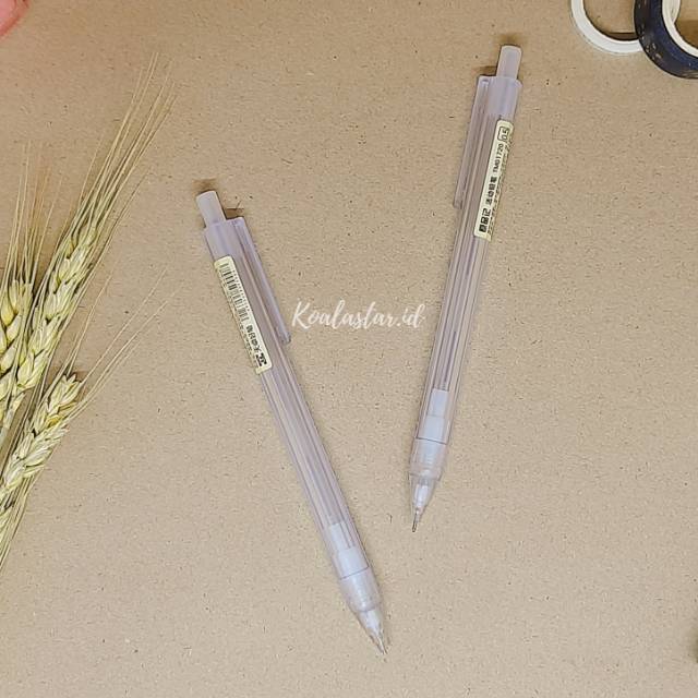 

Transparent Mechanical Pencil / Pensil Mekanik Transparan 0.5 mm