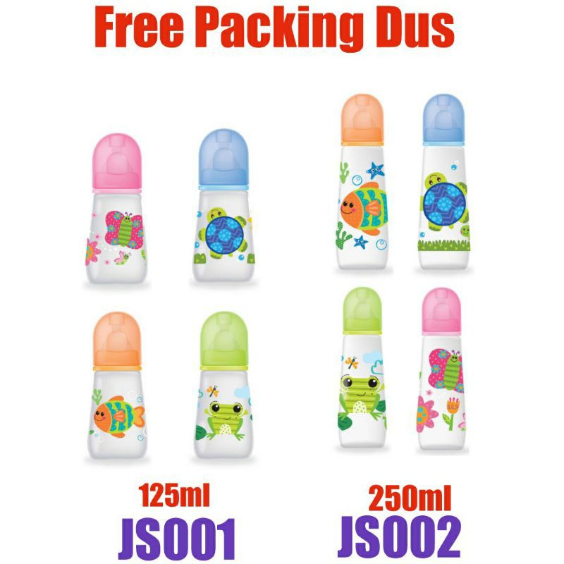 BABY SAFE babysafe Bottle Baby JS003 125 ml JS004 250 ml BPA Free Botol Susu Bayi js001 js002 js005