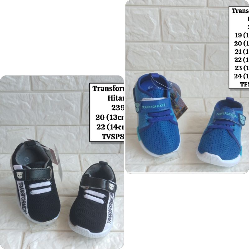 SEPATU ANAK COWOK TRANSFORMERS