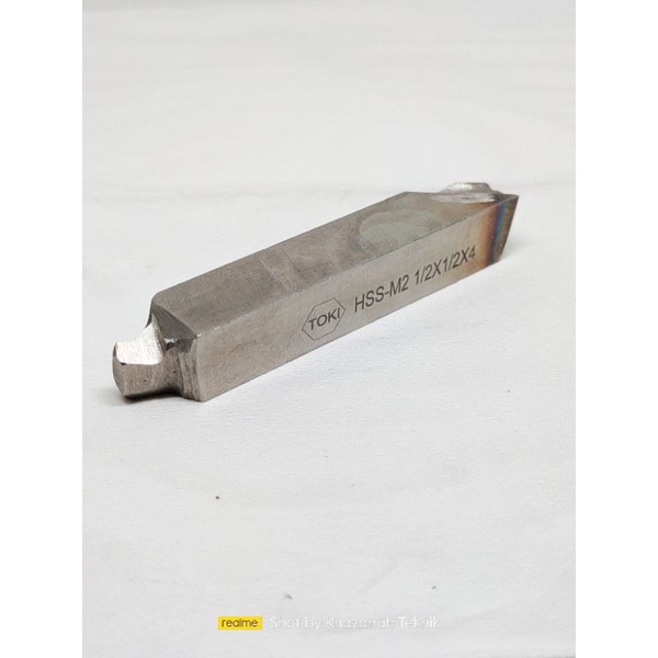 PAHAT BUBUT HSS-M2 1/2 X 1/2 TOKI SECOND BETEL HSS 1/2X1/2 BEKAS PANJANG TOTAL 70 - 80MM