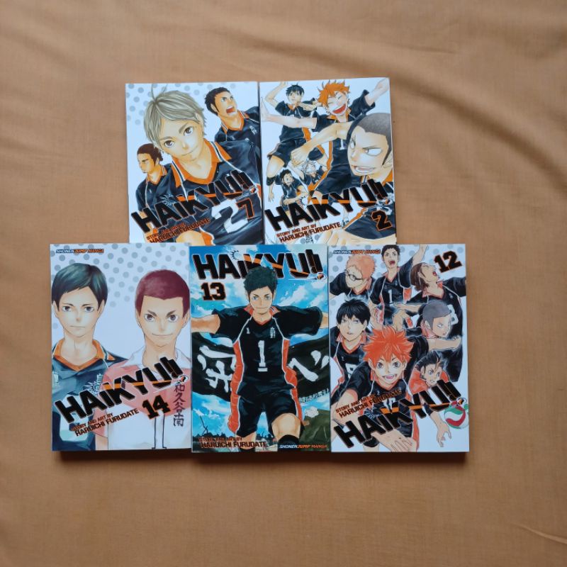 Haikyuu by Haruchi Furudate (English Manga, Viz Media)
