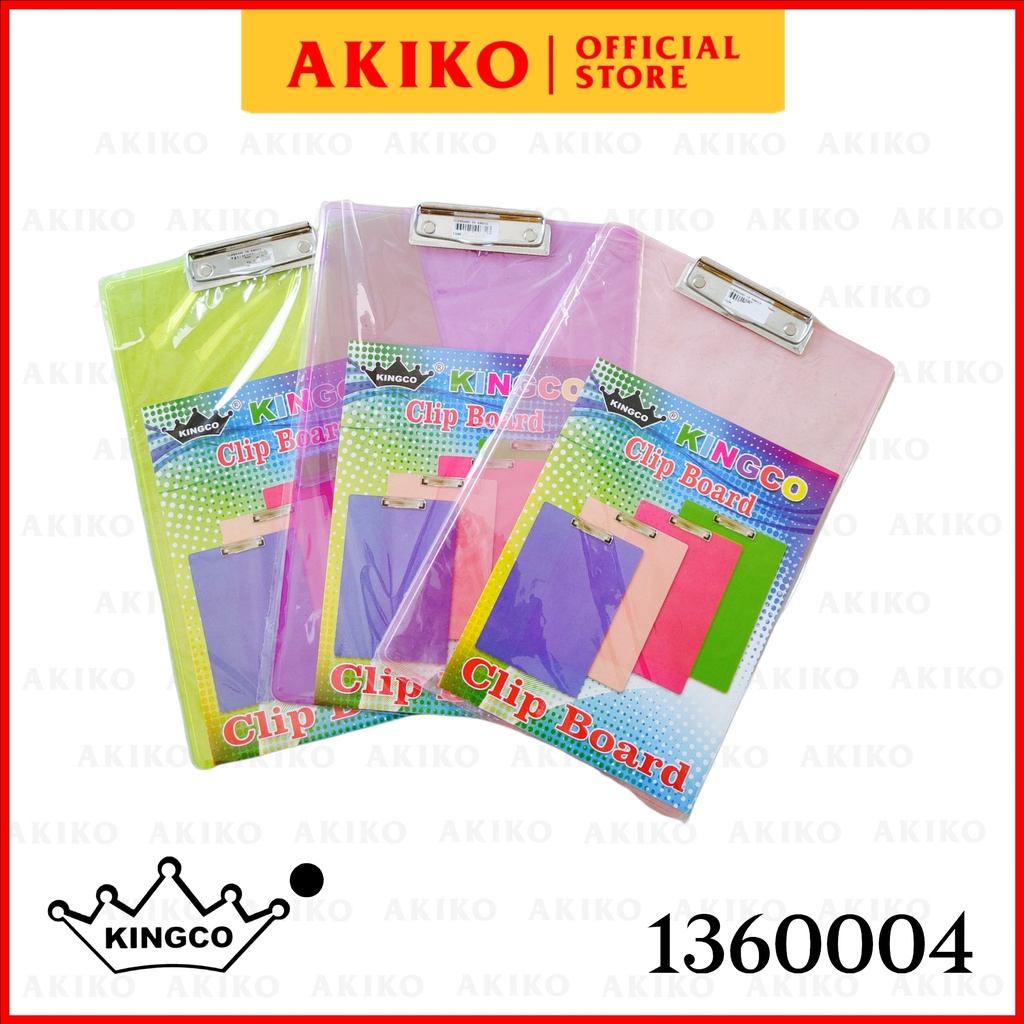 

Clip Board Transparan Kingco Papan Ujian