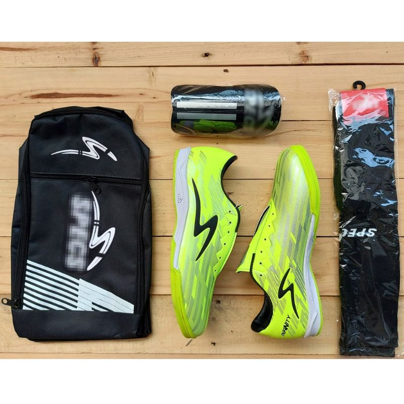 Promo paket komplit sepatu futsal pria dewasa infinity ultra alpha Omega 99