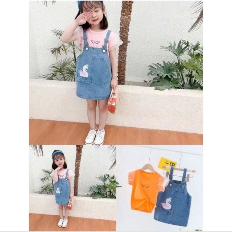 baju anak perempuan/overall anak /overall anak perempuan/overall sayap