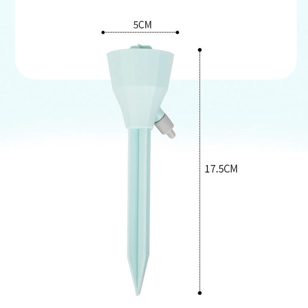 REBUY Otomatis Drip Spike Rumah Tangga Adjustable Perlengkapan Taman Bunga Tanaman Hias Penyiram Tanaman Indoor