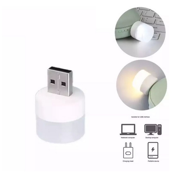 BB7 - Lampu Mini USB Night Lamp Mini / Lampu Malam Tidur Lampu Belajar Travel Size