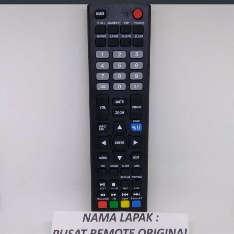 REMOTE REMOT TV POLYTRON LED LCD TERBARU