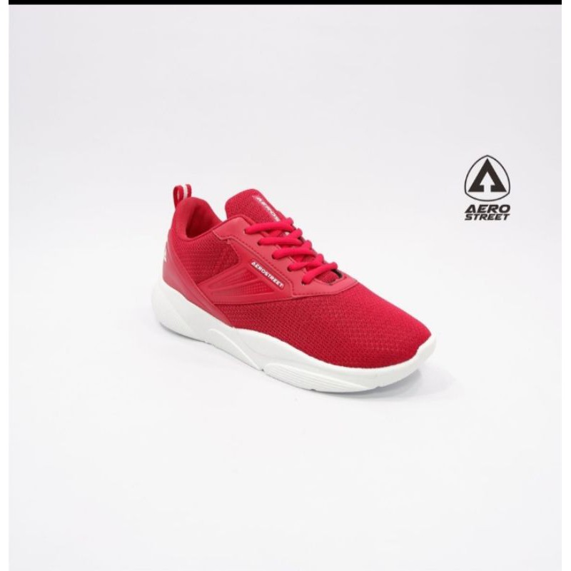 Sepatu Aero Audrey Merah Putih