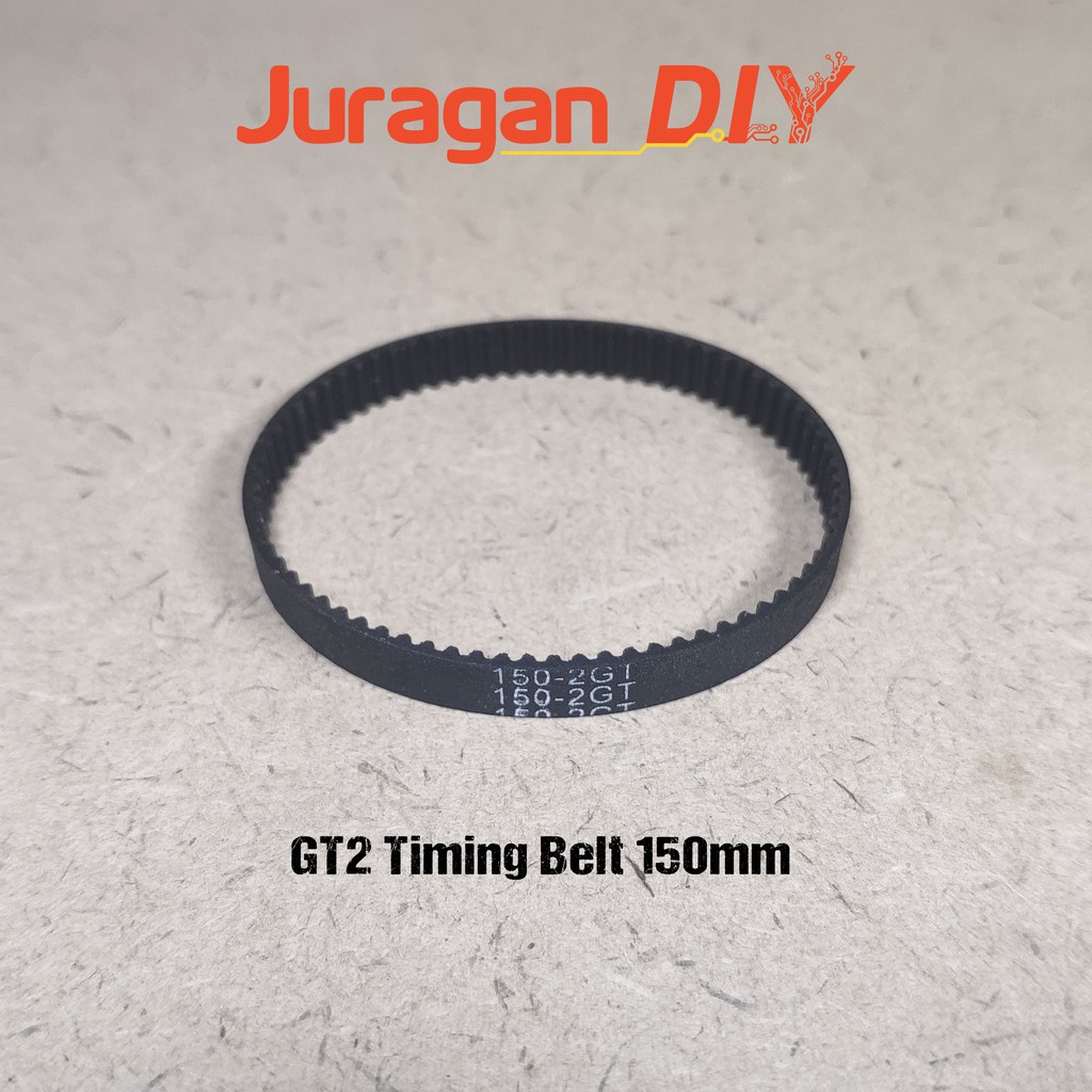 GT2 Timing Belt 150-2GT 150mm Annular Loop Rubber Strap 6mm Width 2mm pitch