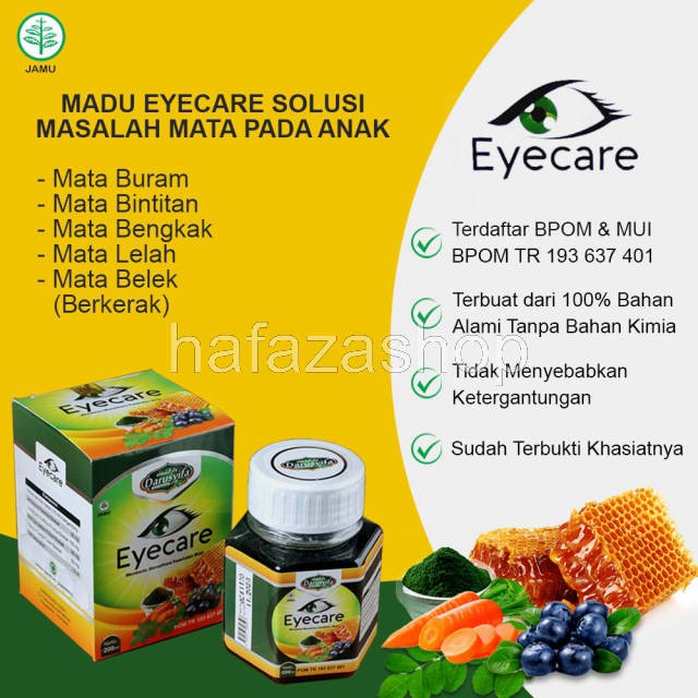 MADU EYECARE OBAT MATA HERBAL VITAMIN MATA ANAK MADU MATA MINUS PLUS SILINDER KATARAK ORIGINAL BPOM