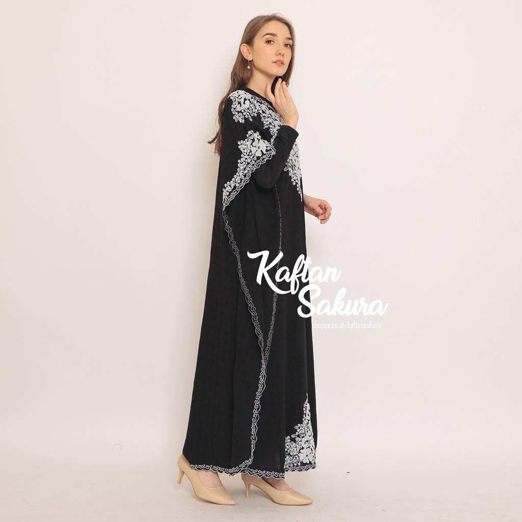 GAMIS KRINKLE PREMIUM HITAM GAMIS KEKINIAN GAMIS WANITA ukuran JUMBO all size muat sampai XXL untuk pesta lebaran pengajian