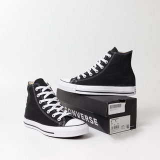 black and white chucks high tops