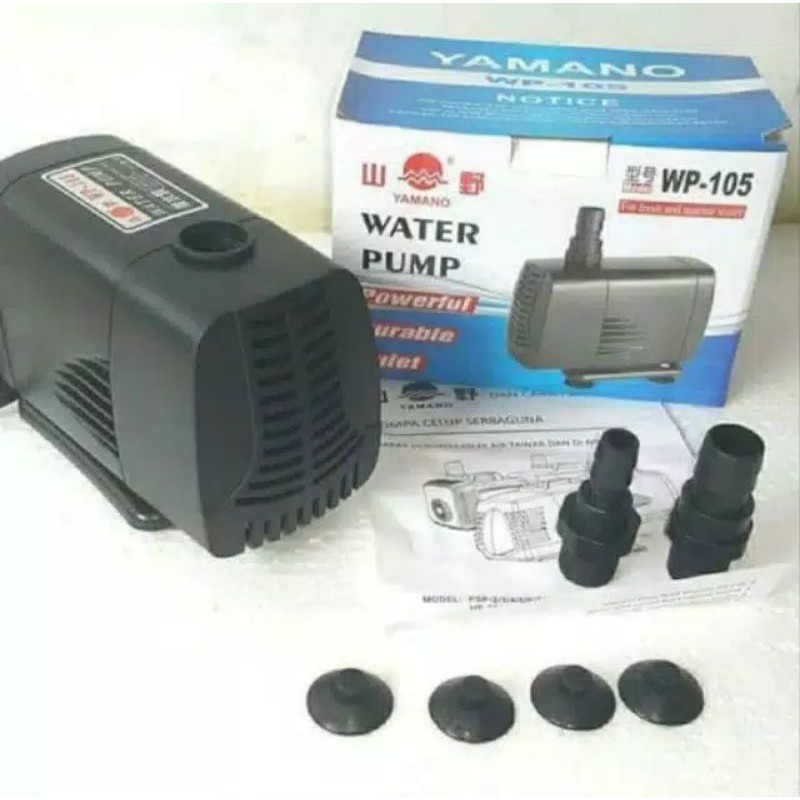 Pompa Celup Yamano WP-105 / WP105 Water Pump Kolam Ikan - Aquarium - Hidroponik - Air Mancur