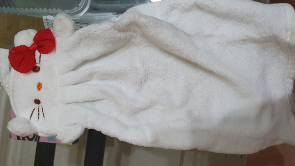 Lap Pemersih Tangan Hand Towel 3d Hello Kitty