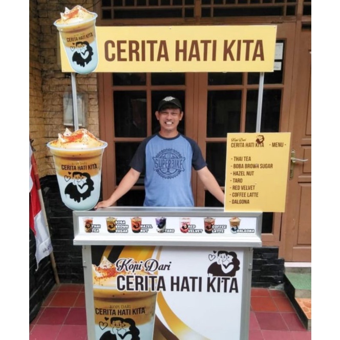 

Booth Portable Berkualitas / Meja Lipat