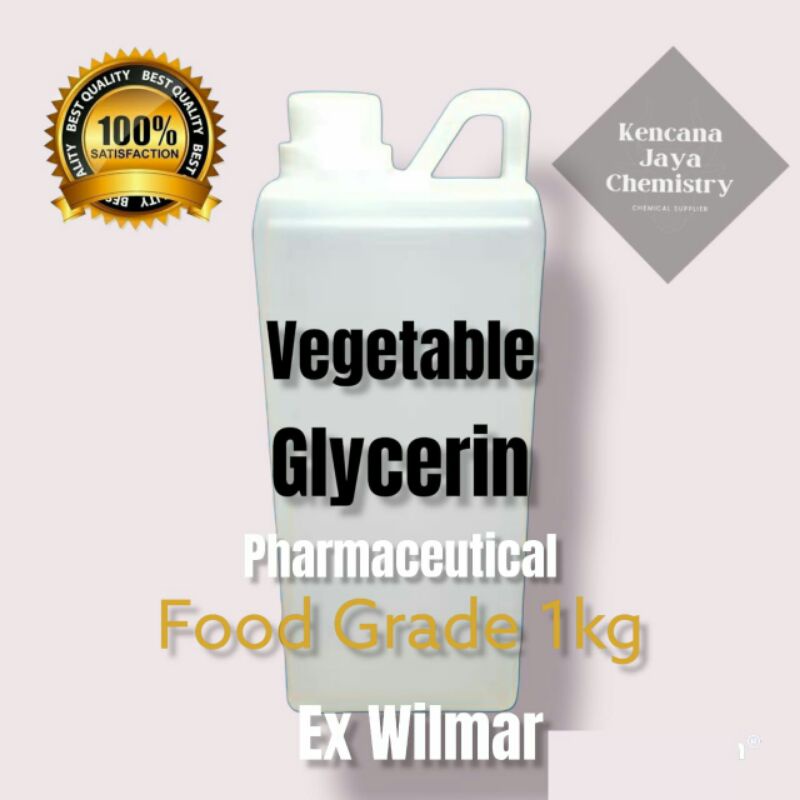 Gliserin / Vegetable Gliserin / Wilmar Nabati Gliserin 1kg