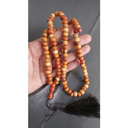 Tasbih secang tasbih secang asli tasbih kayu secang brahma asli tasbihbkayu secang super tasbih 99