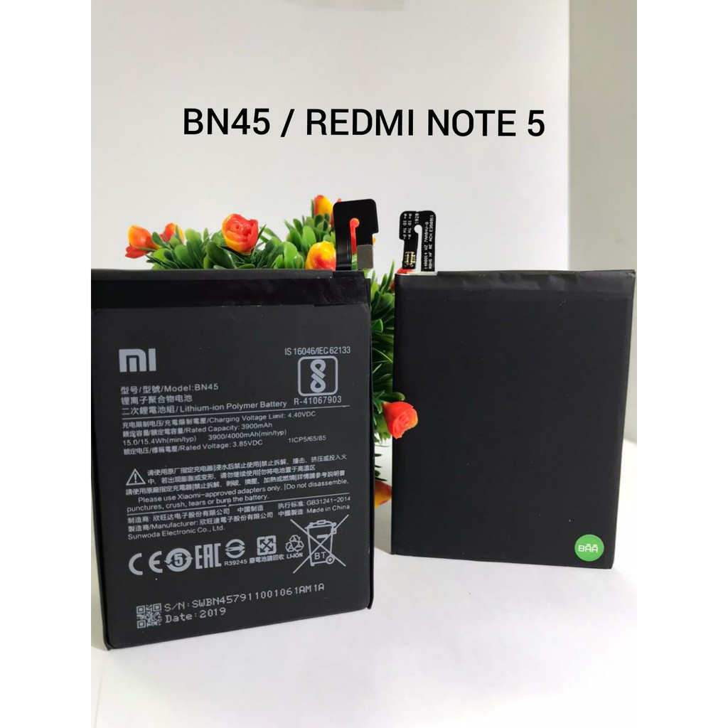 BATTERI BATRE BATTERY ORIGINAL XIAOMI REDMI NOTE 5 BN45