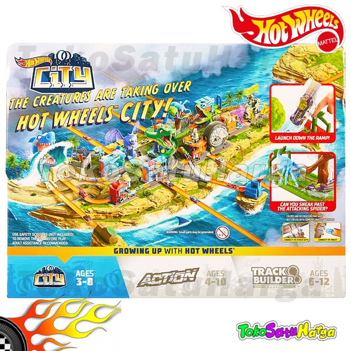 spider hot wheels track