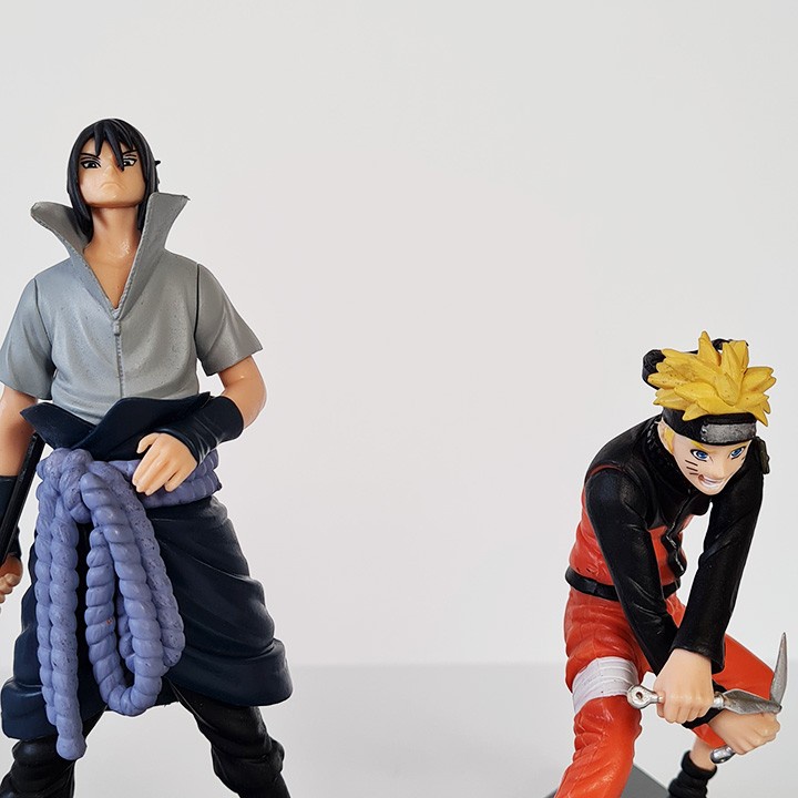 Set Action Figure Naruto &amp; Sasuke versi ABG Naruto Shippuden